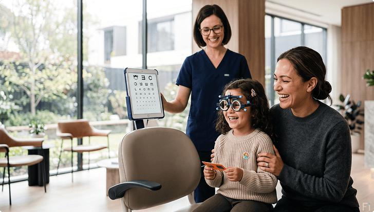 Children's Eye Health and Safety Month back-to-school vision screenings